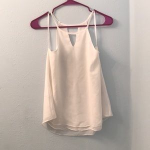 White tank top